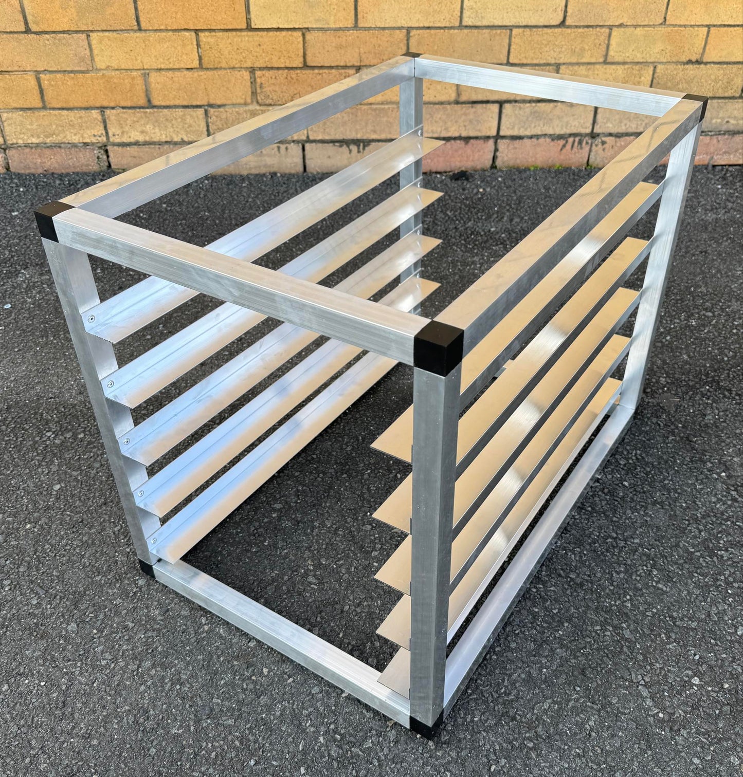 Aluminium Box Rack - 5 Slot - inc postage