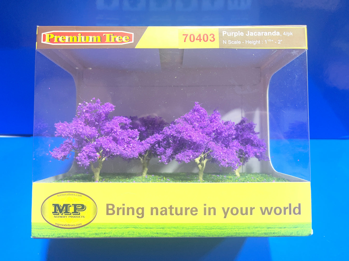 MP Scenery - Purple Jacaranda - N Scale 4/pk