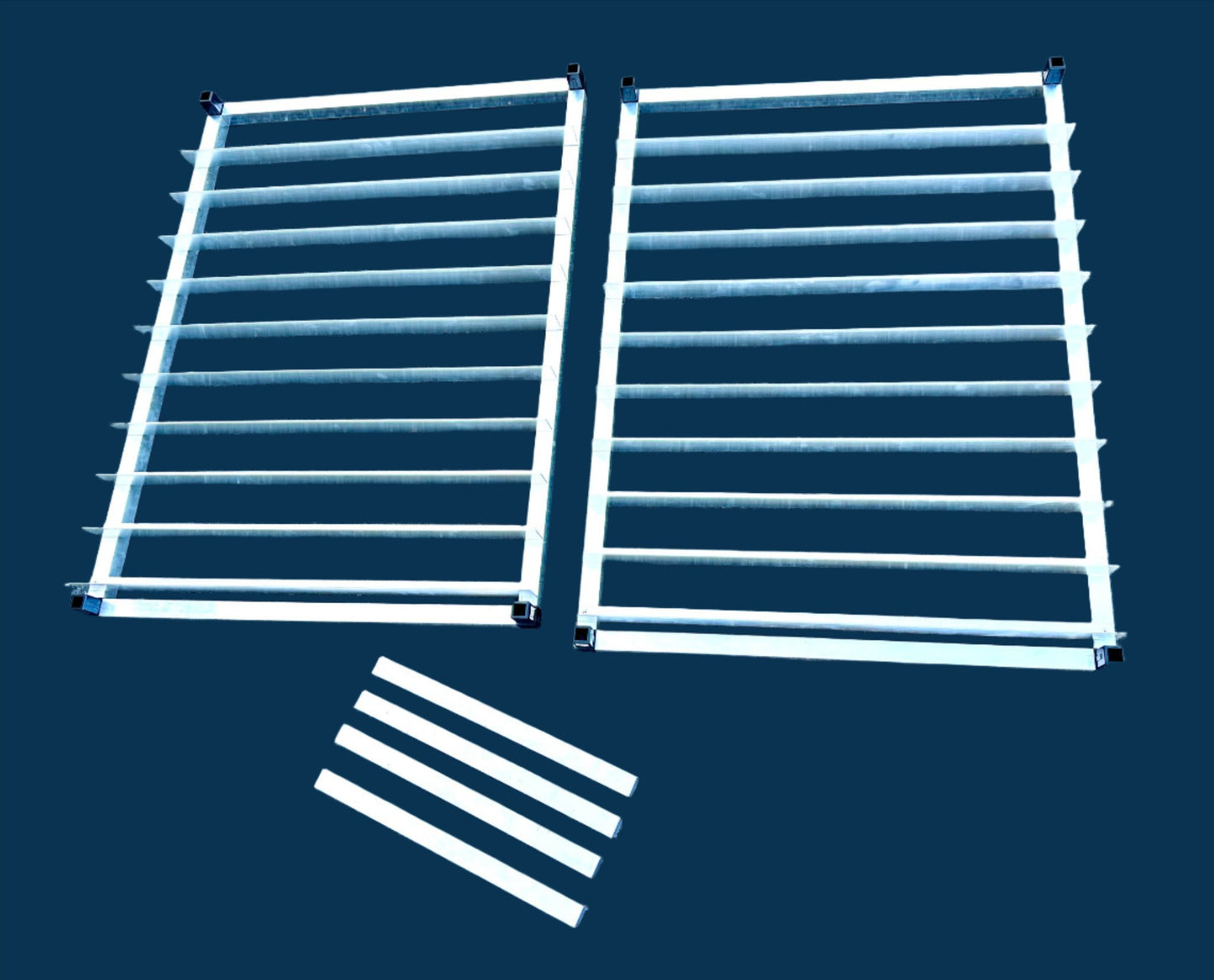 Aluminium Box Rack - 10 Slot - inc postage