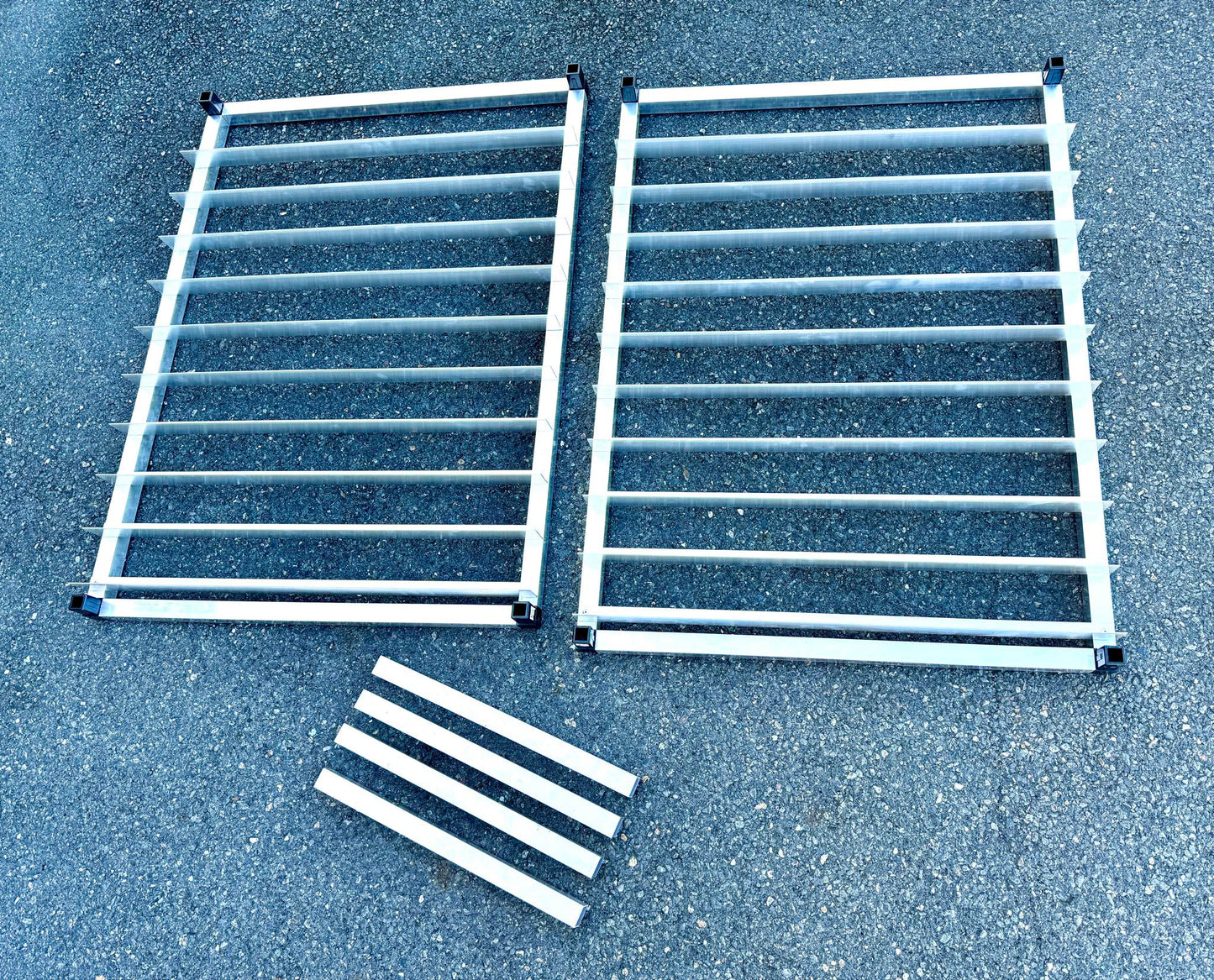 Aluminium Box Rack - 5 Slot - inc postage