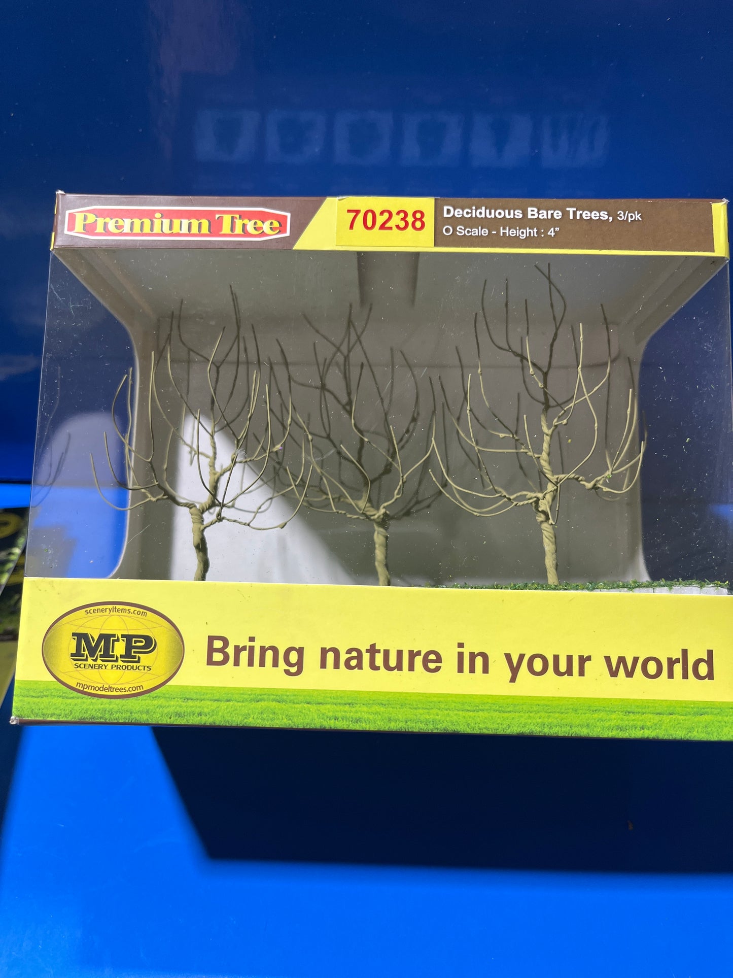 MP Scenery - Deciduous Bare Trees HO 3/pk