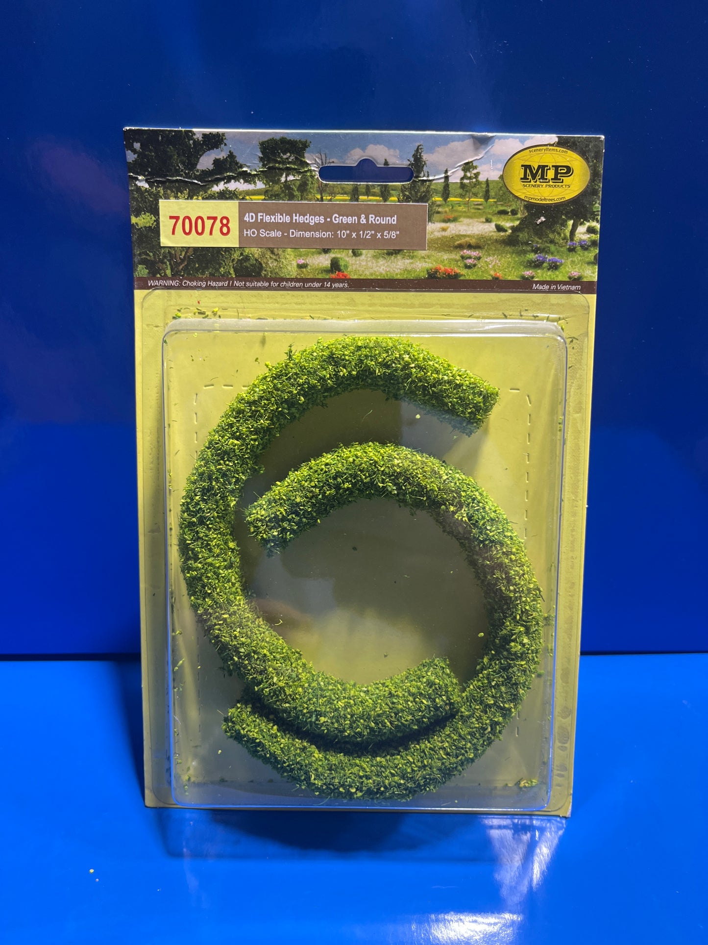 MP Scenery - 4D Flexible Hedges - Green & Round HO 2/pk