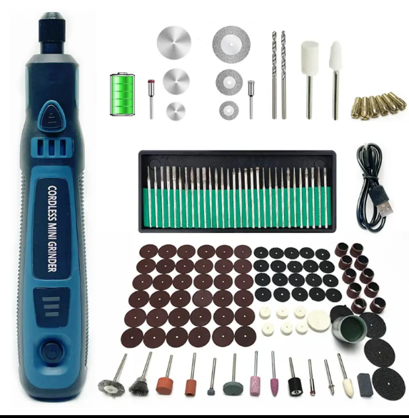 Die Grinder - 3 Speed USB Rechargeable with tools