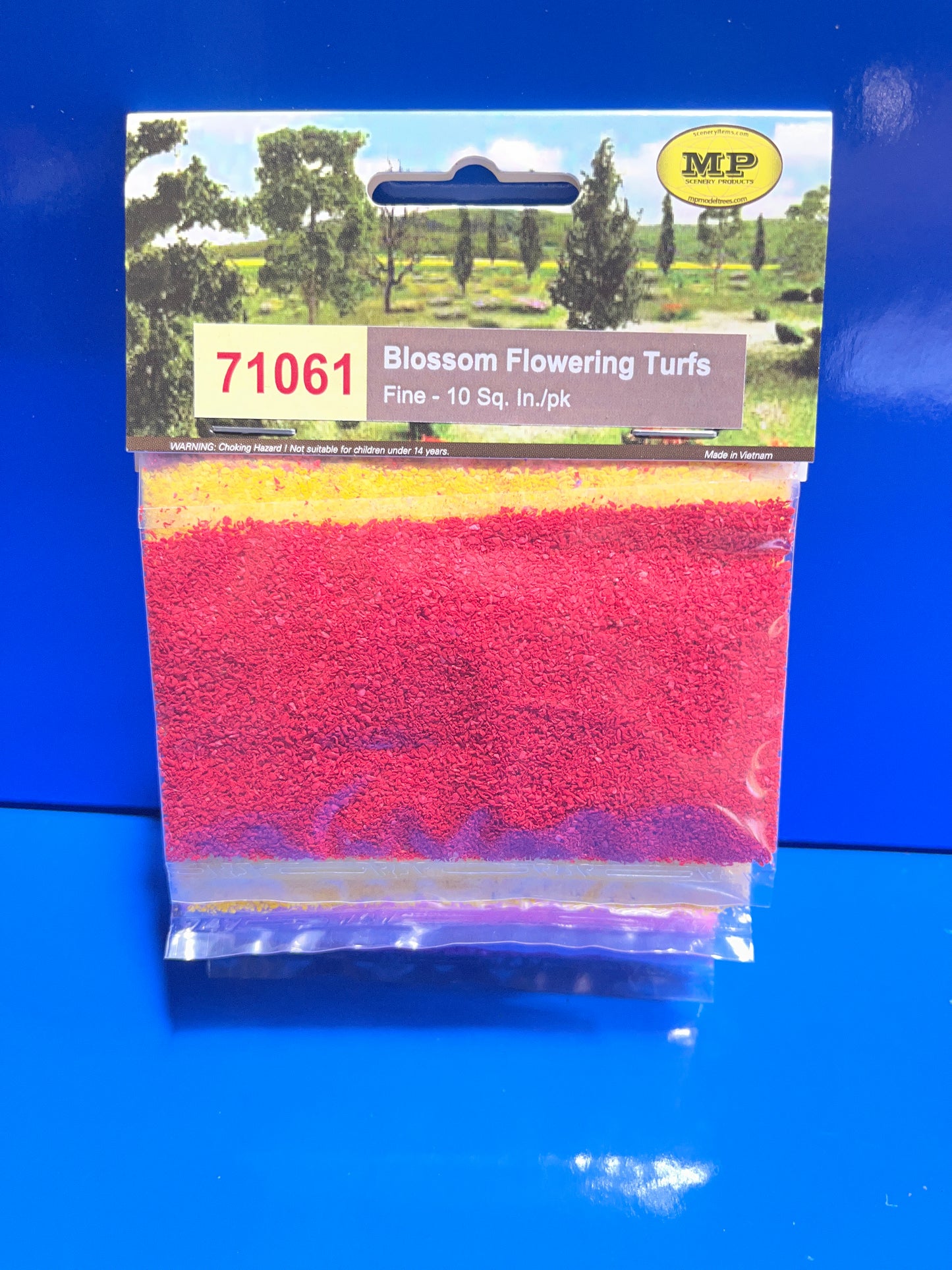 MP Scenery - Red, Pink, Purple, Yellow - Fine Flowering Turf