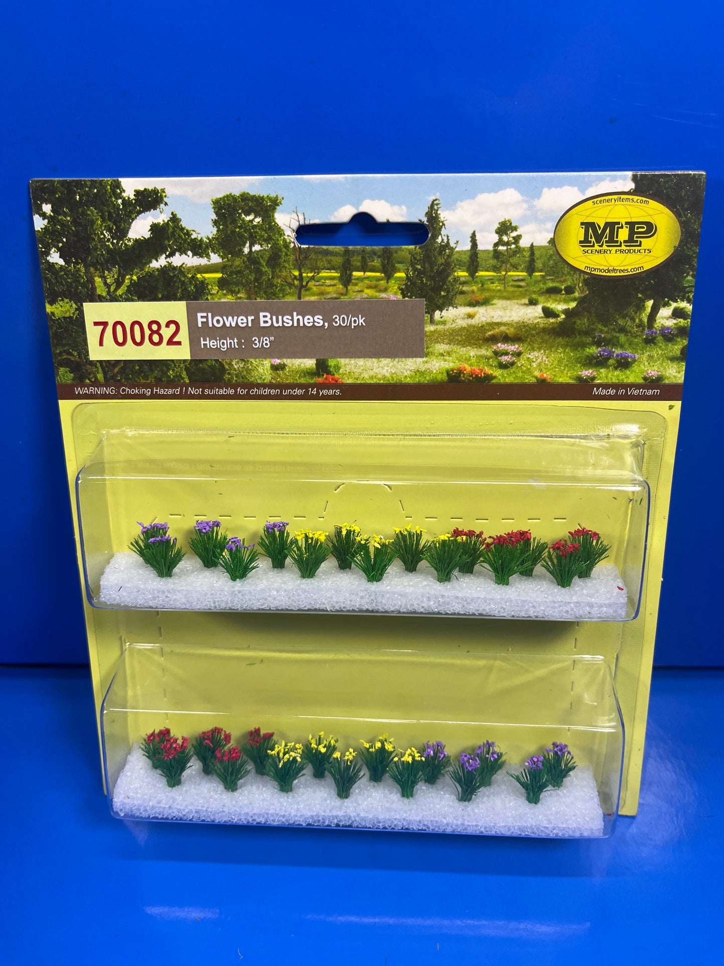 Flower Bushes 30/pk HO