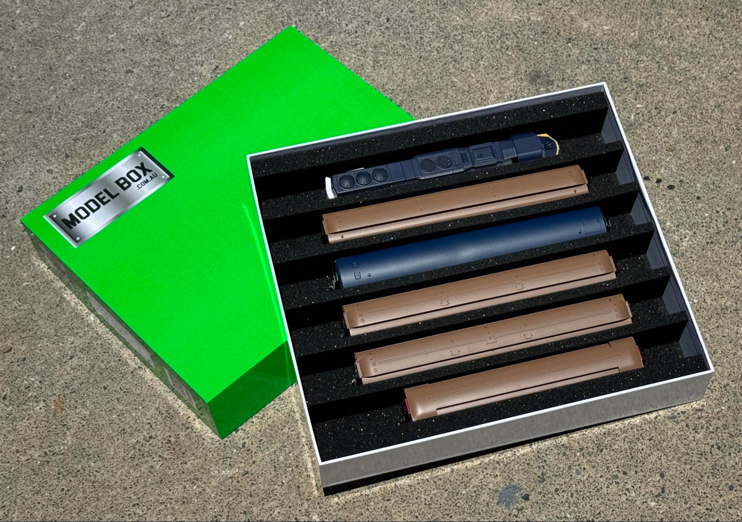 Model Box - Set 4 & 2 Loco Boxes- Choose your Own - Includes Freight