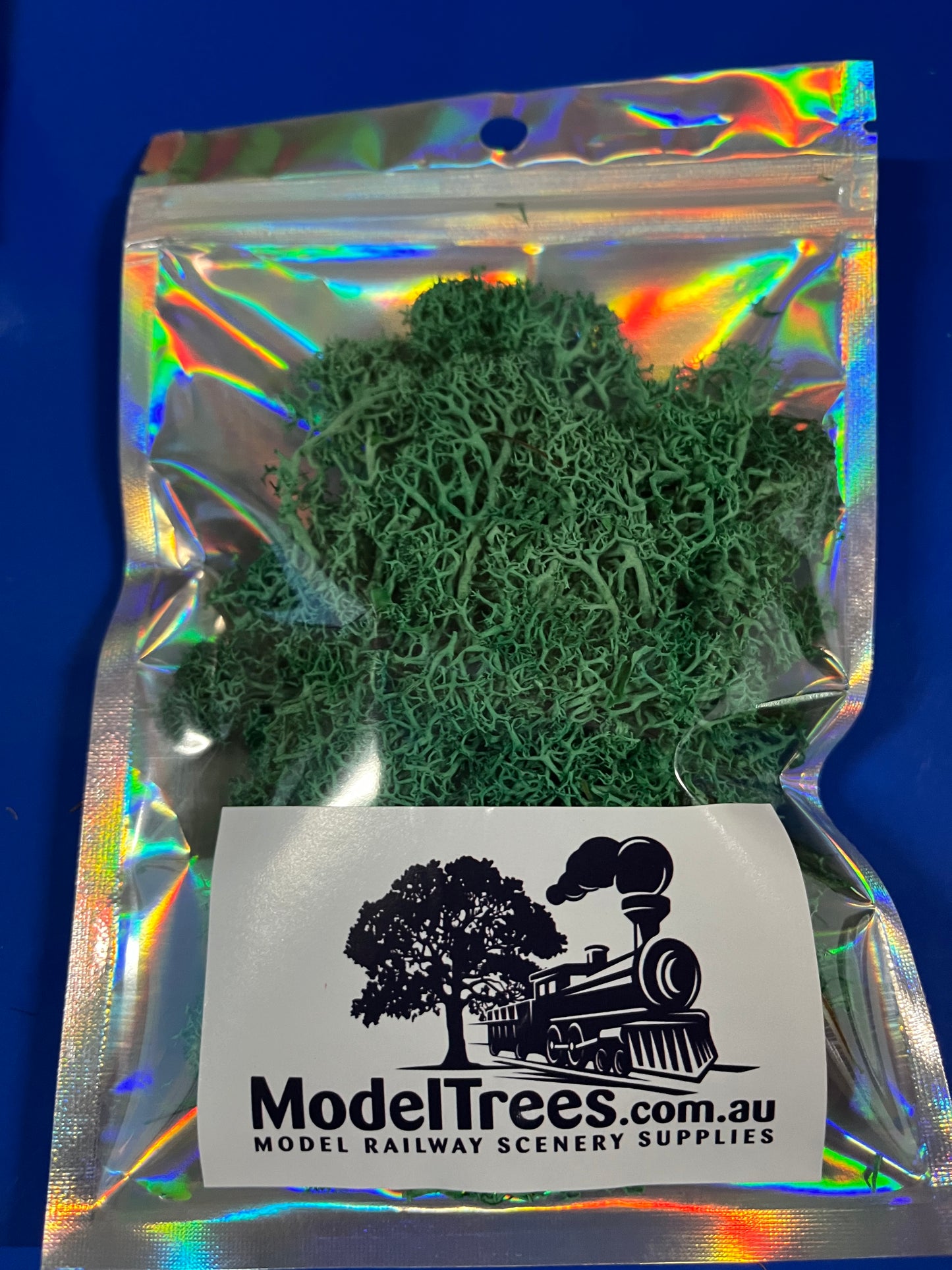 Lichen Moss Foliage - Blue Green