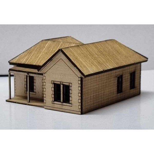 Trackside Models Laser Cut Kit - The Croyden House - N Scale