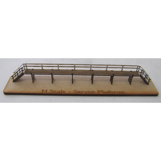 Trackside Models Laser Cut Kit - Service Platforms - N Scale