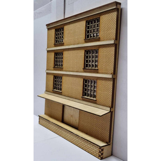Trackside Models Laser Cut Kit - Low Relief Warehouse Ext - HO Scale