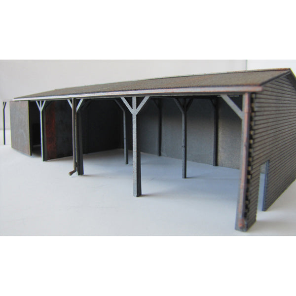 Trackside Models Laser Cut Kit - Tony's Shed - HO Scale