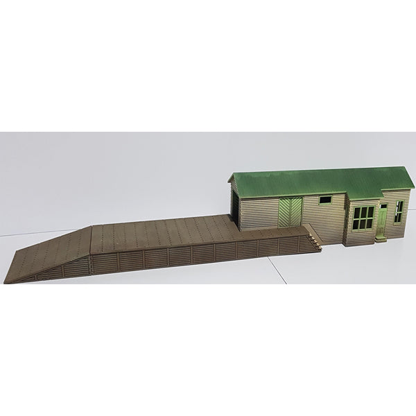Trackside Models Laser Cut Kit - Trackside Station - HO Scale