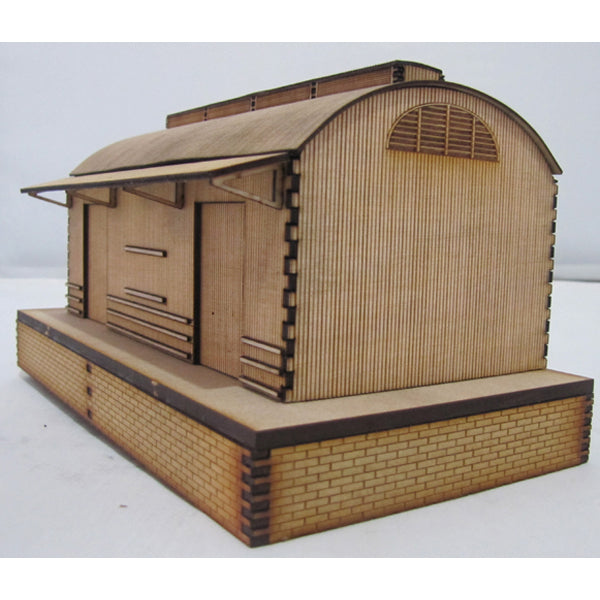 Trackside Models Laser Cut Kit - Tanunda Good Shed - HO Scale