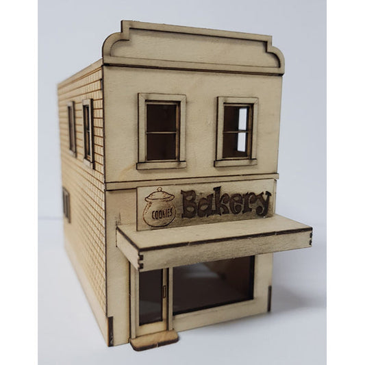 Trackside Models Laser Cut Kit - Bakery - HO Scale
