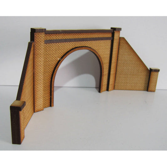 Trackside Models Laser Cut Kit - Double Tunnel Portal - HO Scale