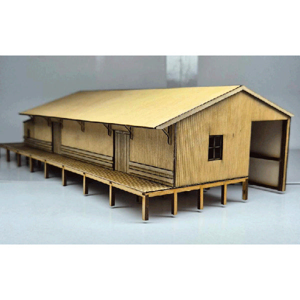 Trackside Models Laser Cut Kit - NSW G6 Goods Shed - HO Scale