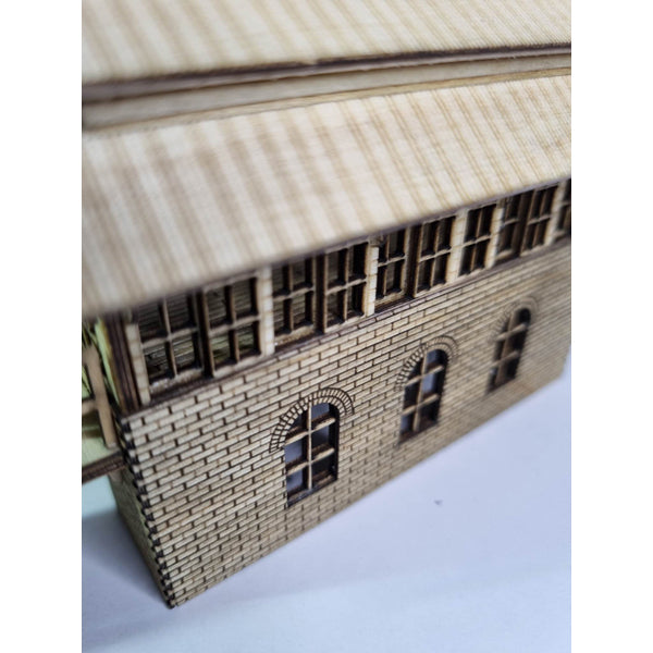 Trackside Models Laser Cut Kit - The Signal Box - HO Scale