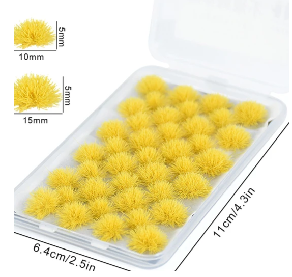 Grass Tufts - Dry Grass - F5