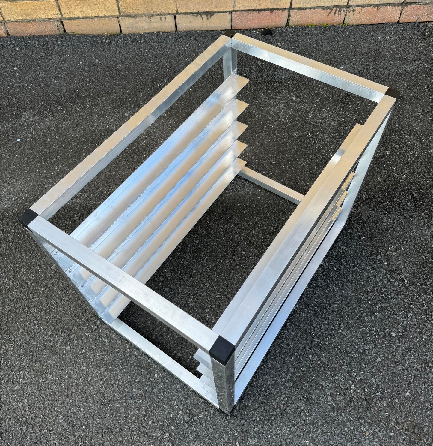 Aluminium Box Rack - 5 Slot - inc postage