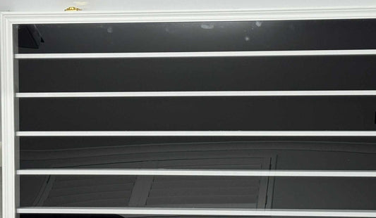 Timber Display Case - White