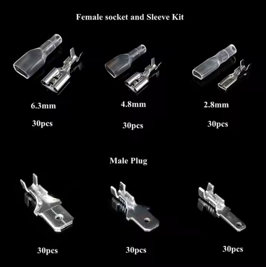 260 piece Electrical terminals set