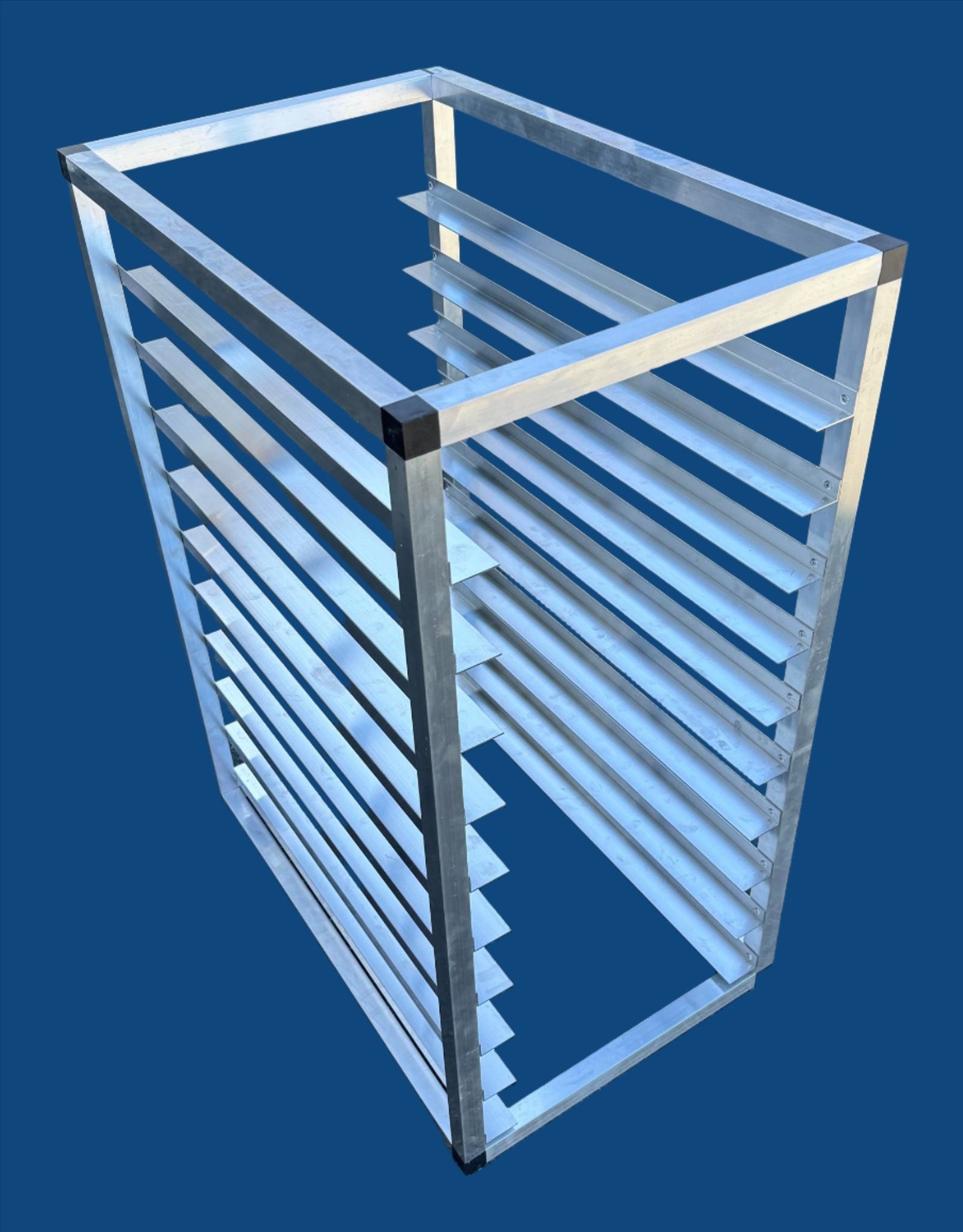 Aluminium Box Rack - 10 Slot - inc postage