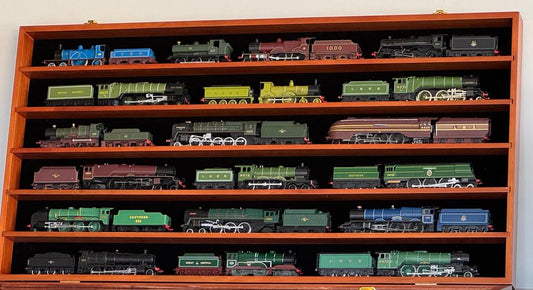 Timber Display Case - Peachwood Colour