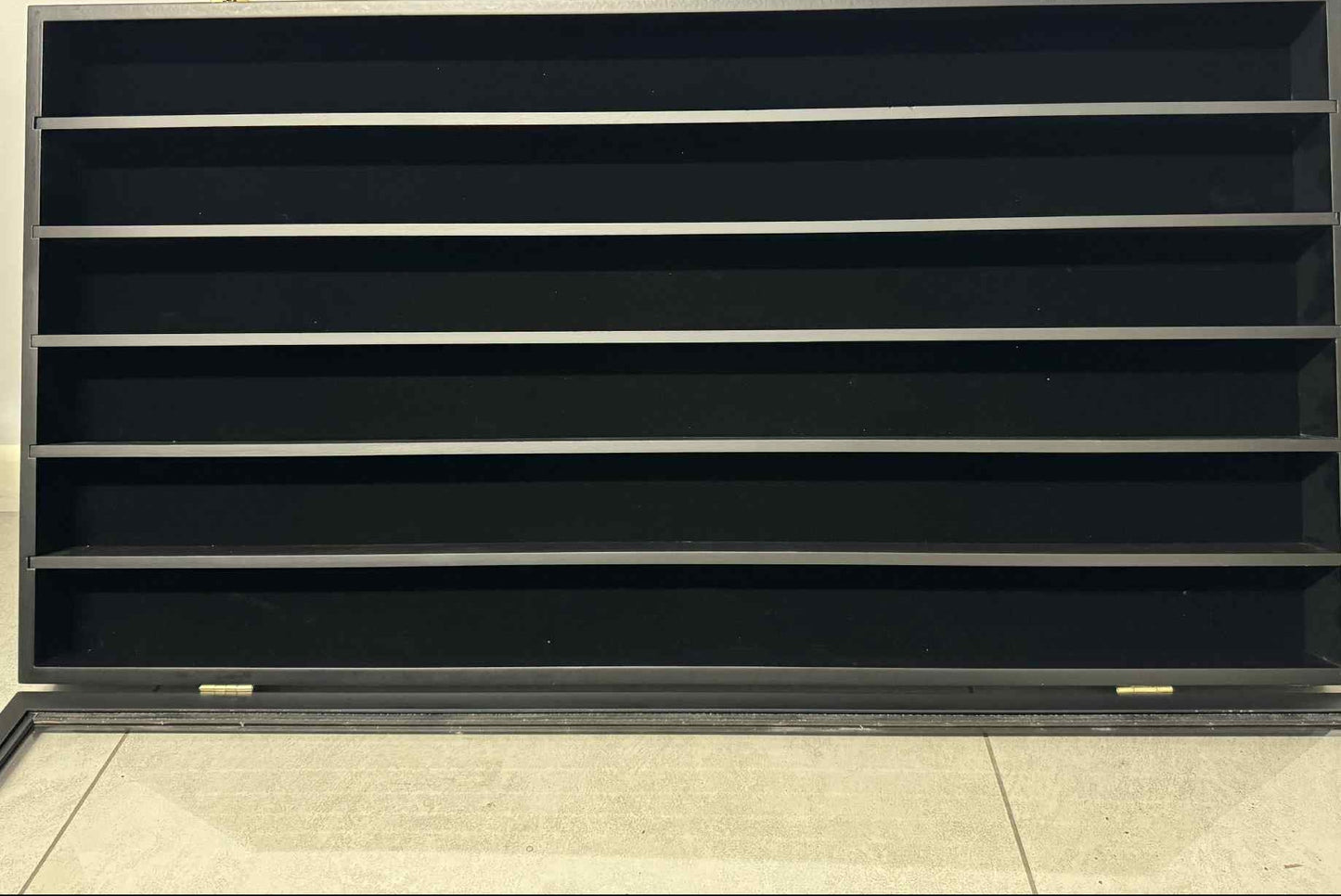 Timber Display Case - Black