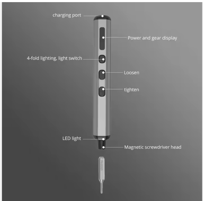 USB Rechargable Screw Driver