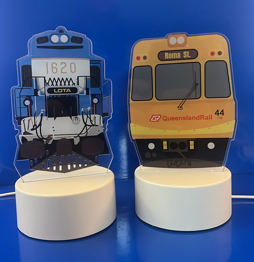 Train Desk / Night Lamps