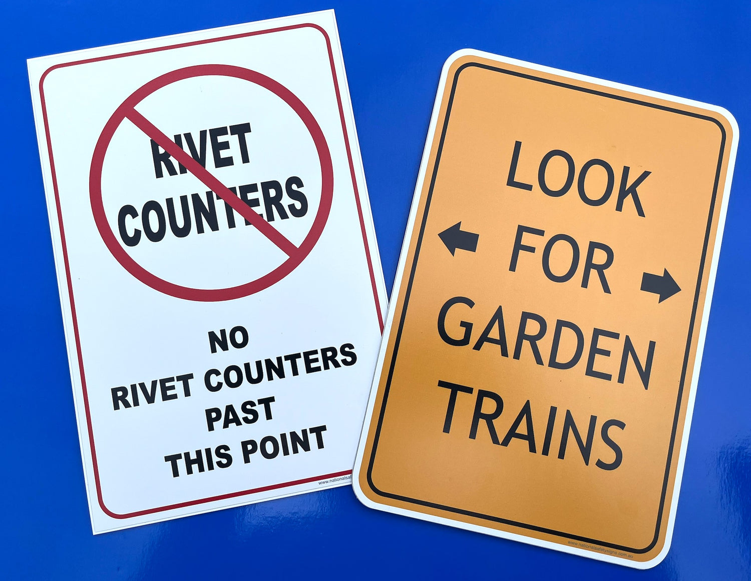 Train Related Signs & Flags
