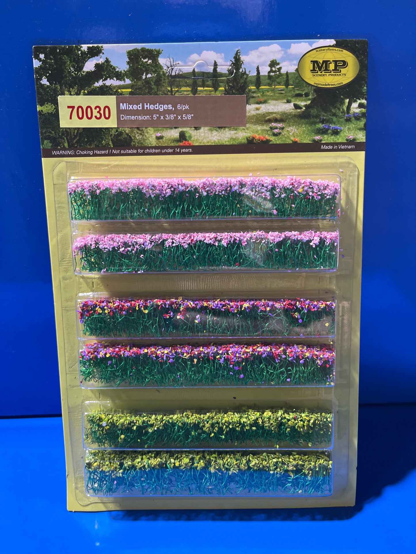 MP Scenery - Mixed Hedges HO 6/pk
