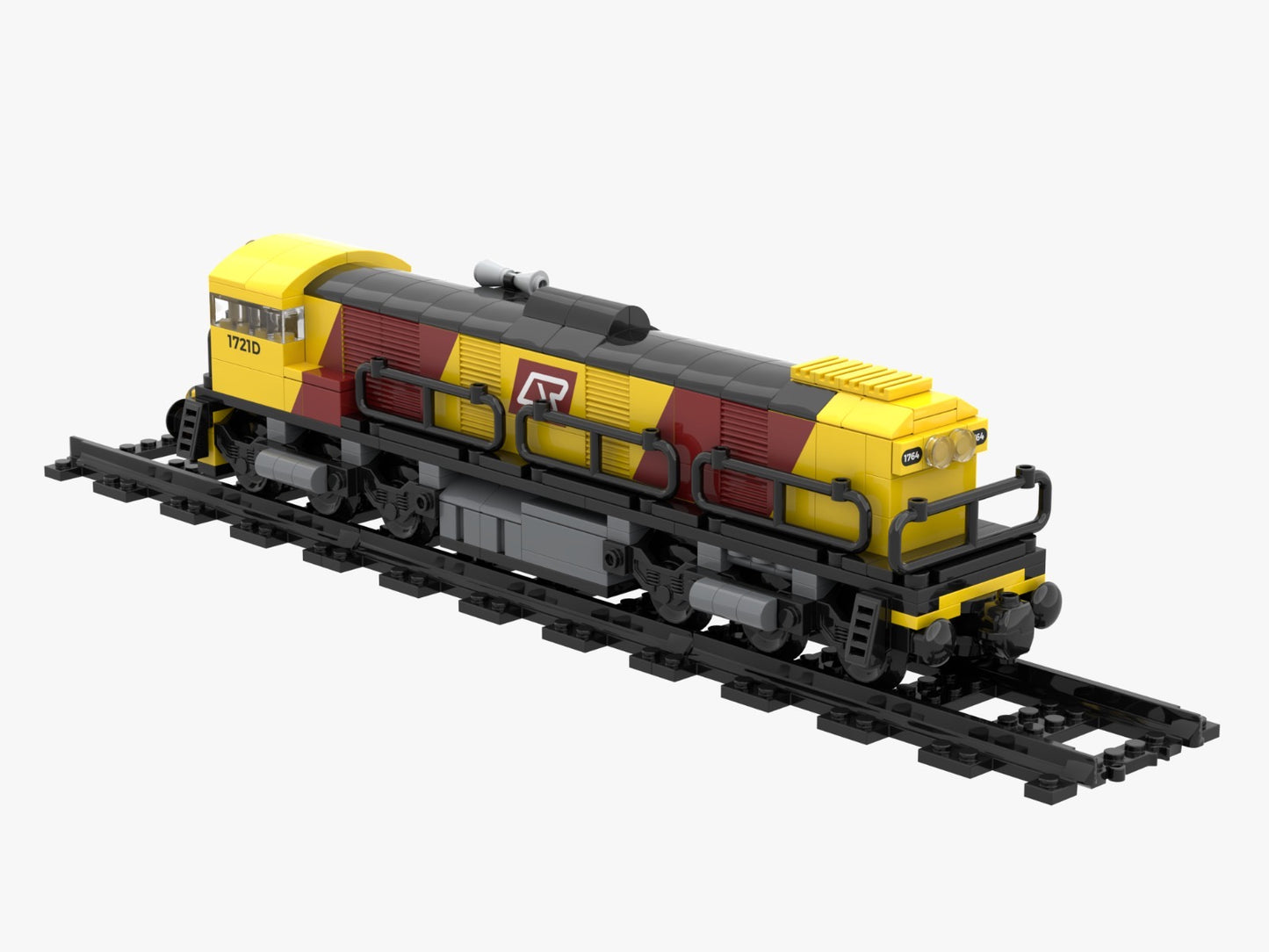 BuildingToys Brick QR Diesel Train - 1720 Class