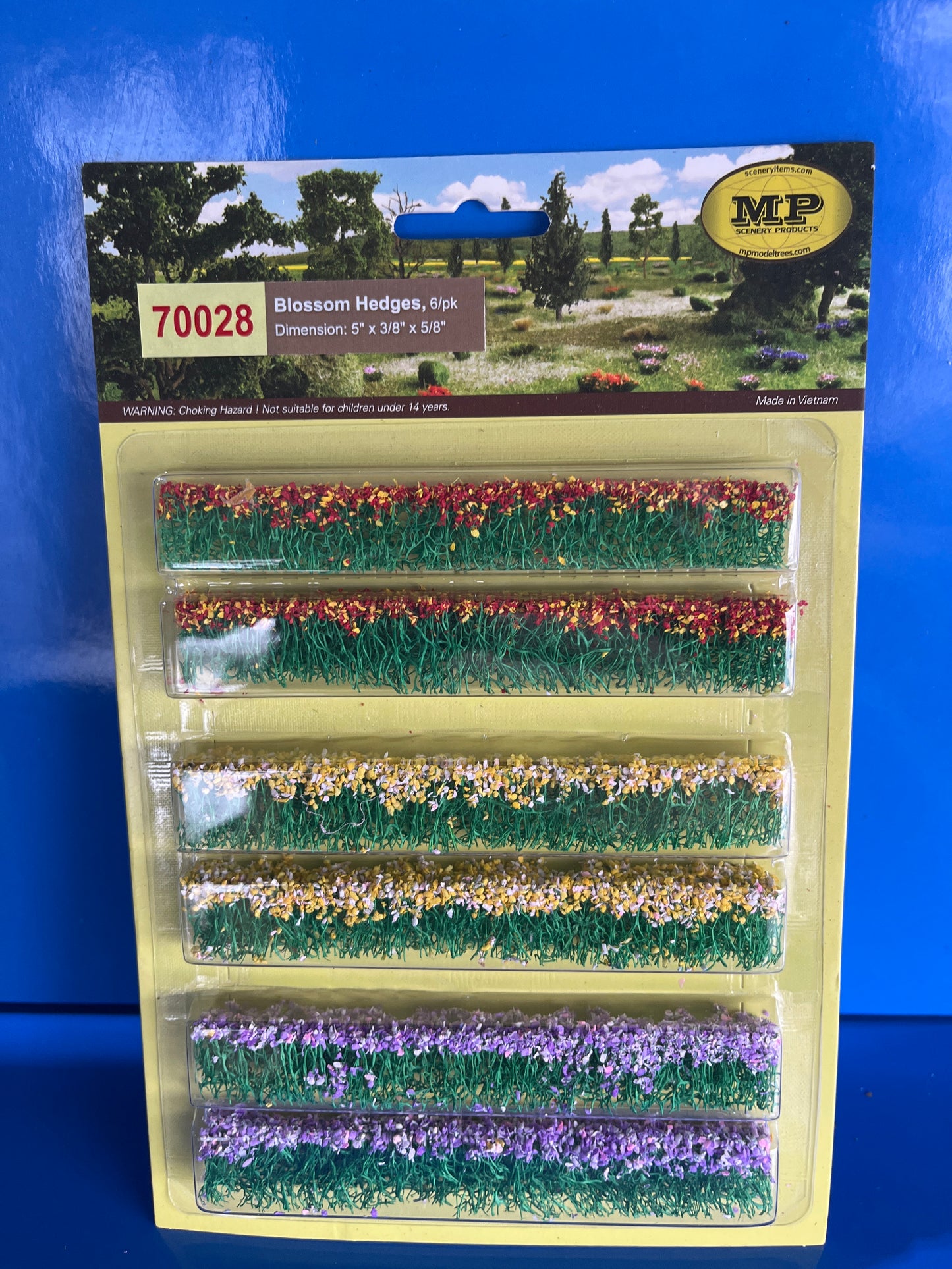 MP Scenery - Blossom Hedges HO 6/pk