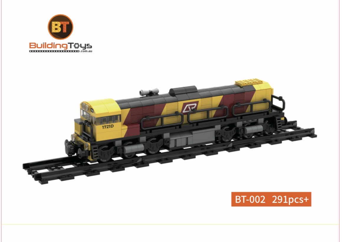 BuildingToys Brick QR Diesel Train - 1720 Class