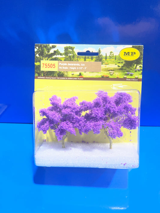 MP Scenery - Purple Jacaranda HO 2/pk