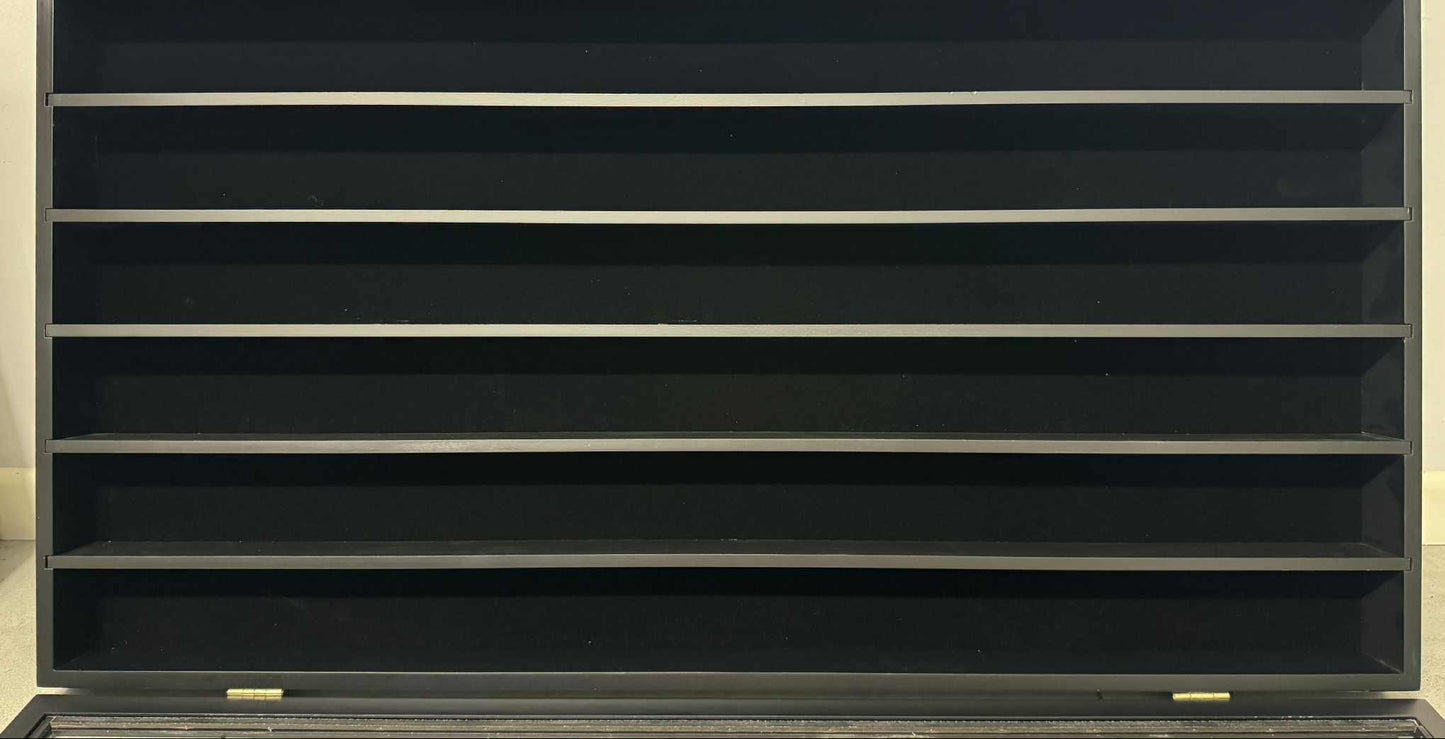 Timber Display Case - Black