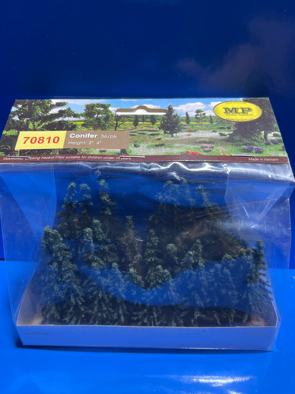 MP Scenery - Conifer - N Scale 36/pk – Model Box