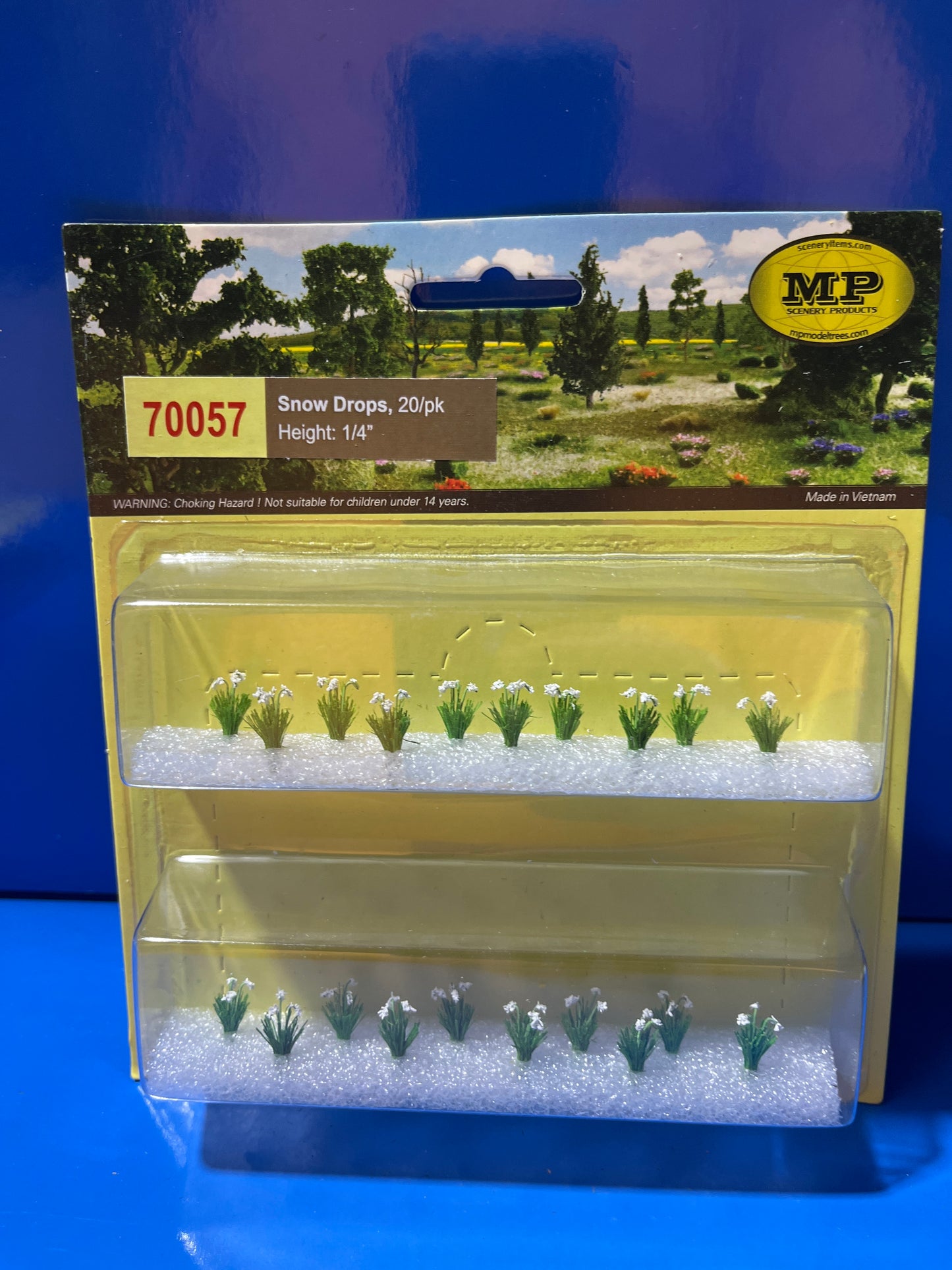 MP Scenery - Snowdrops HO  20/pk