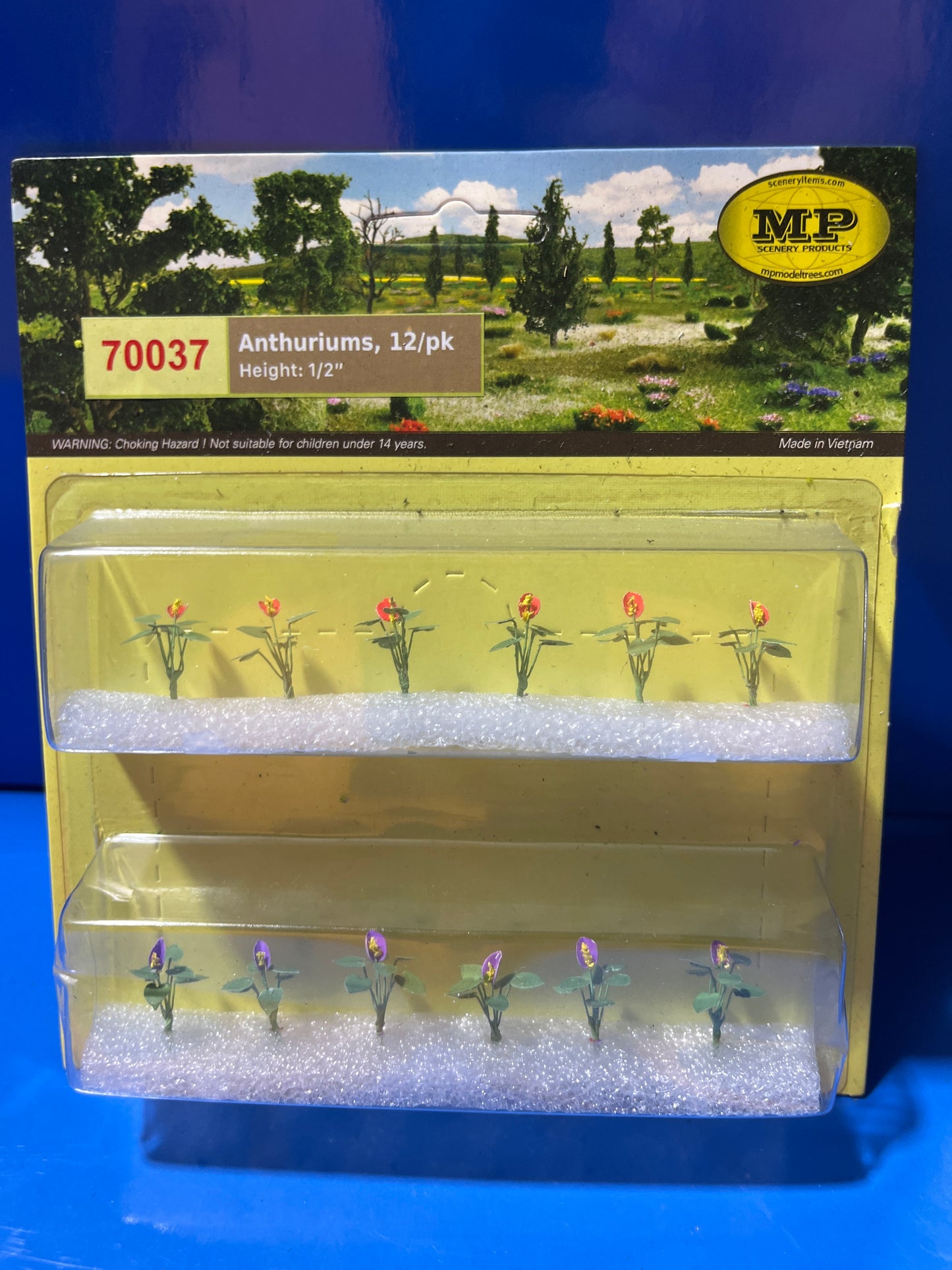 MP Scenery - Anthuriums HO 12/pk