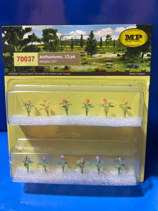MP Scenery - Anthuriums HO 12/pk