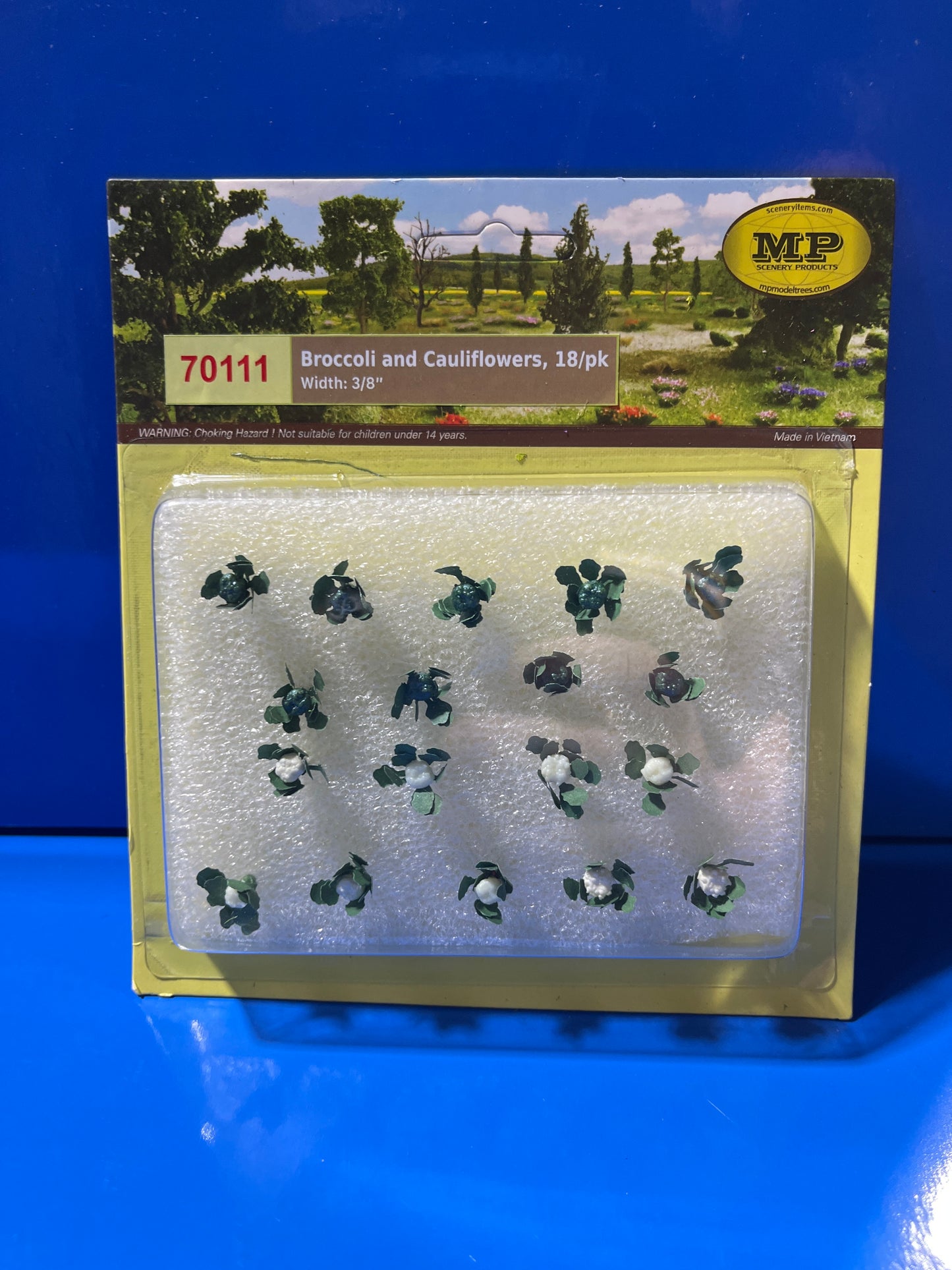 MP Scenery - Broccolis and Cauliflowers HO 18/pk