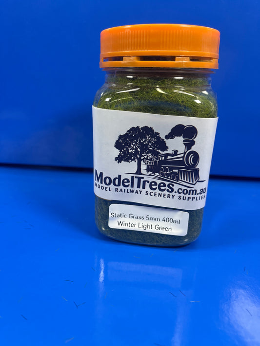 Static Grass - 5mm 400ml - Winter Light Green