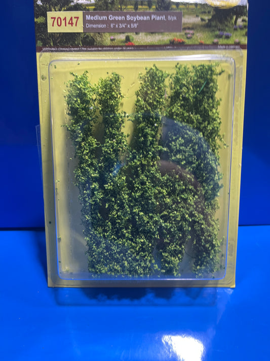 MP Scenery - Medium Green Soybean Plant HO  5/pk