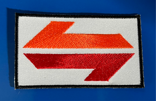 NSW State Rail Logo Iron On Patch