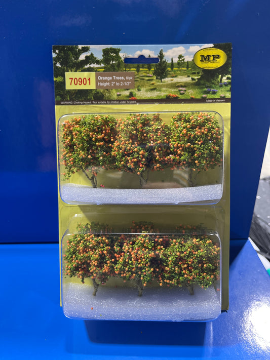 MP Scenery - Orange Tree Grove HO  6/pk