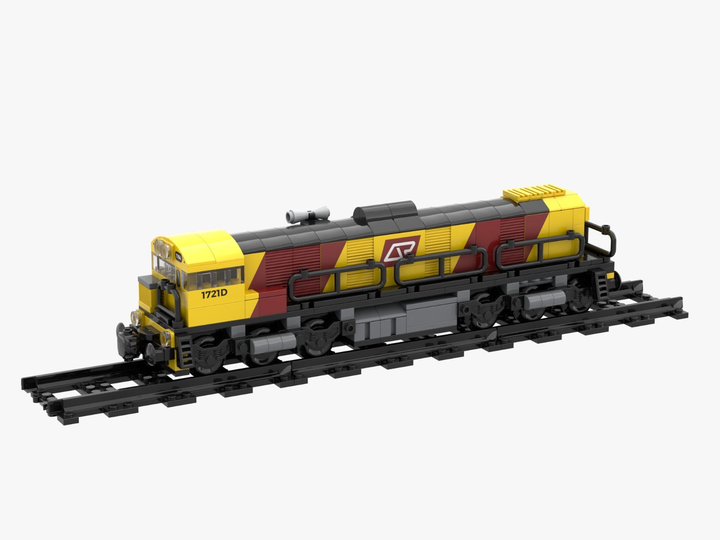 BuildingToys Brick QR Diesel Train - 1720 Class