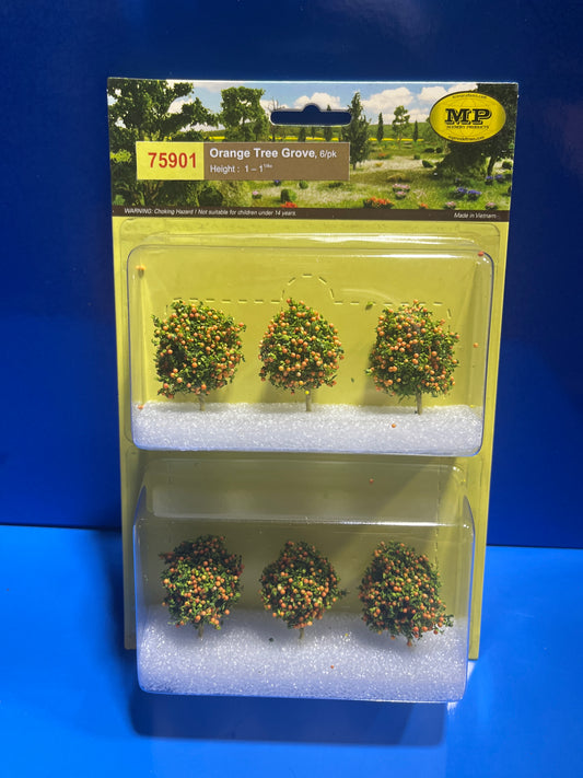 MP Scenery - Orange Tree Grove - N Scale 6/pk