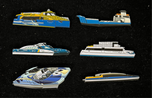 Brisbane Ferry Badges - Series 2 - Set of 6