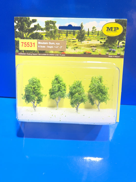 MP Scenery - Mountain Gum - N Scale 4/pk